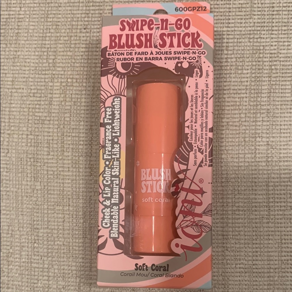 Soft Coral Blush Stick